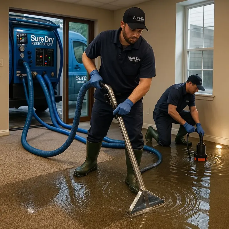 Water Extraction and Removal process in Fairview, UT